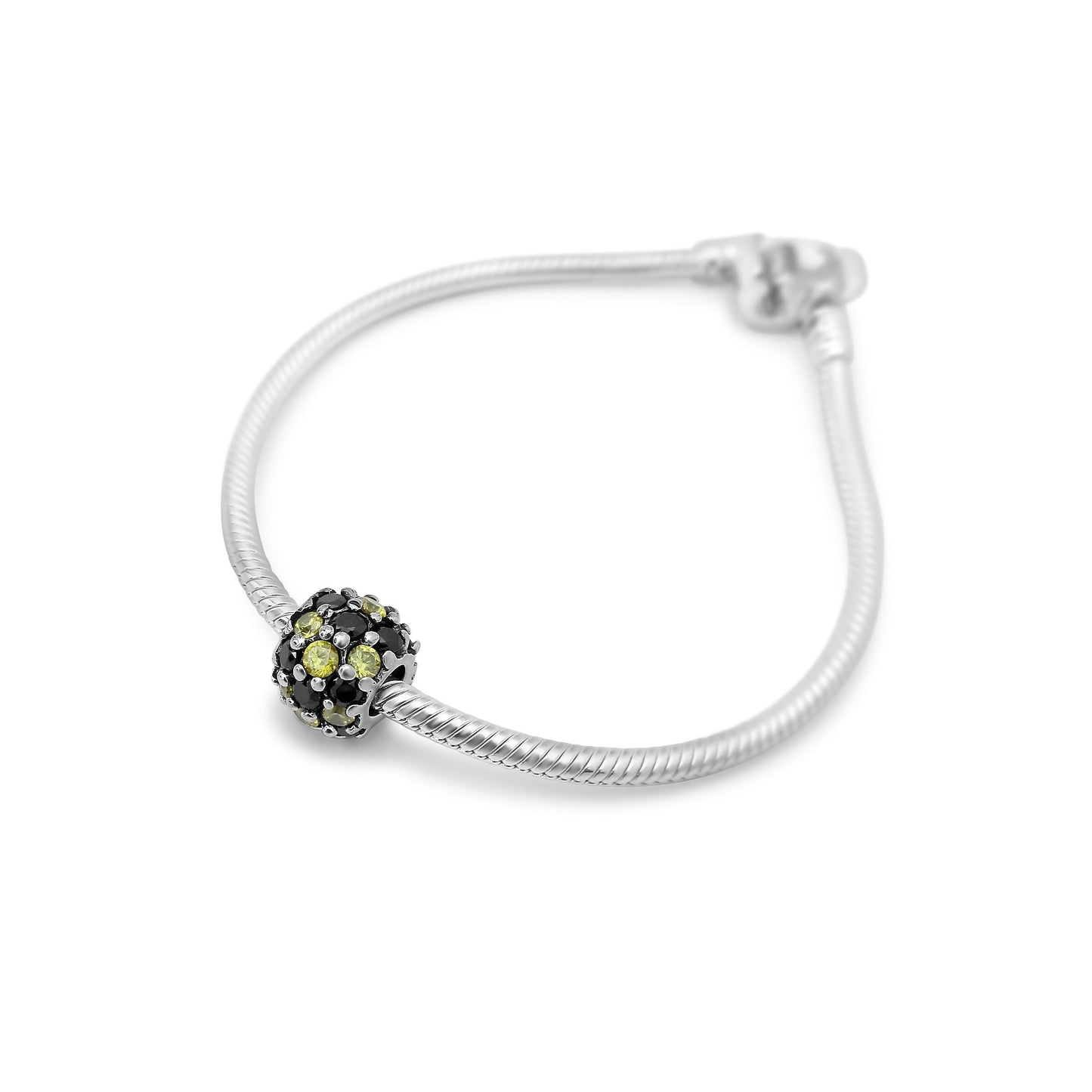 Black & Gold Swarovski Couture Charm - Style B