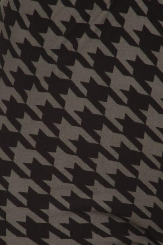 Black and Gray Houndstooth Leggings Shop Simply Me Boutique Shop SMB