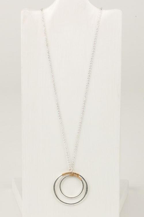 Long Pendant Necklace Gold Silver Shop Simply Me Boutique Shop SMB