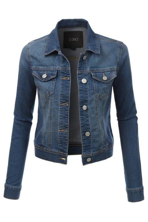 Shes All That Denim Blue Jean Jacket Shop Simply Me Boutique Shop SMB