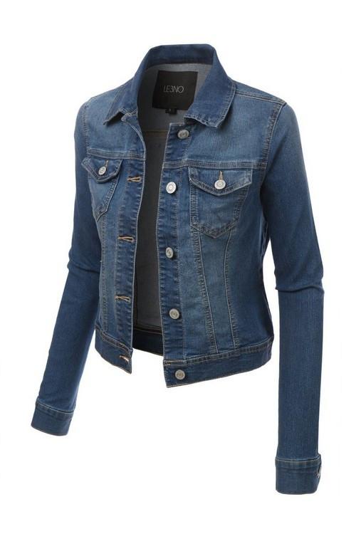Shes All That Denim Blue Jean Jacket Shop Simply Me Boutique Shop SMB