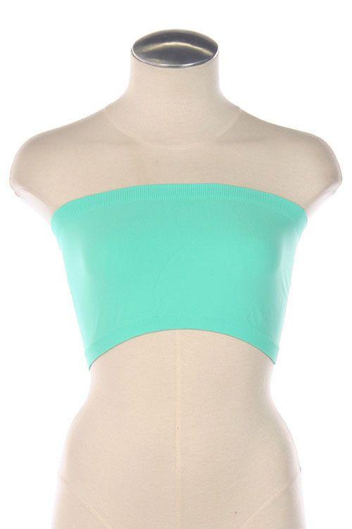 SOLID BANDEAU BRA TOPS Shop Simply Me Boutique