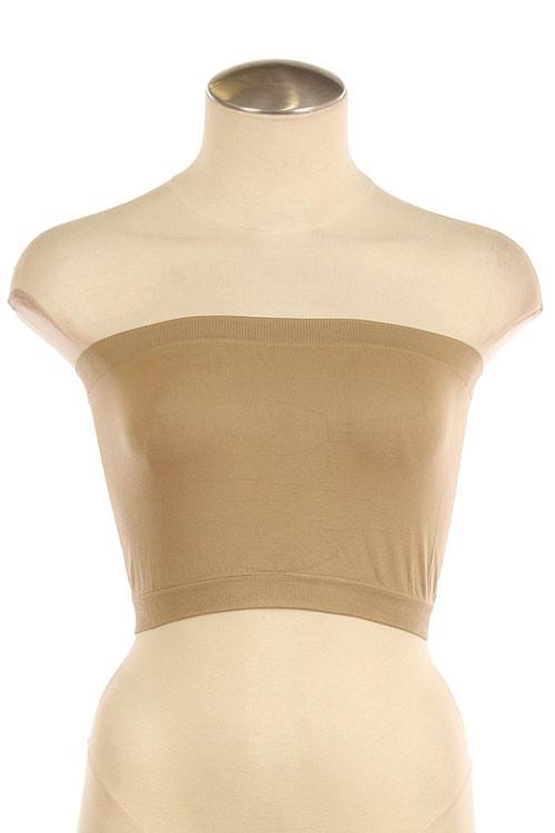 SOLID BANDEAU BRA TOPS Shop Simply Me Boutique