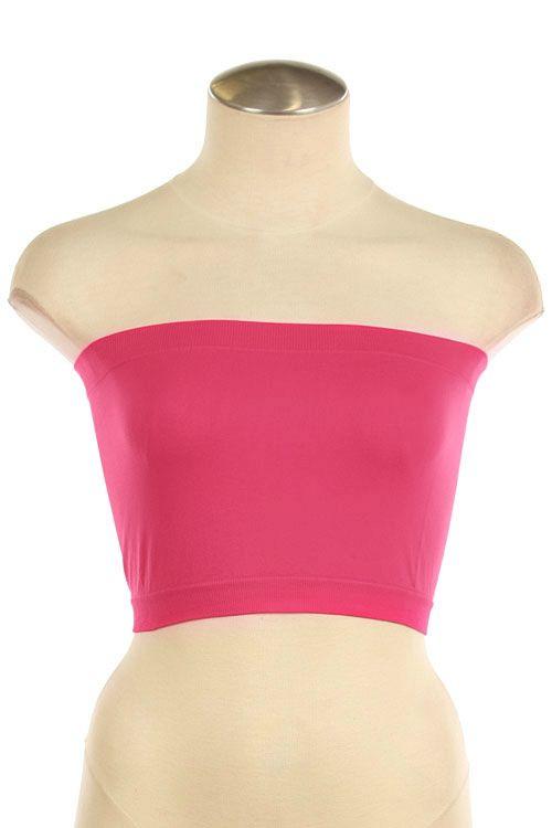 SOLID BANDEAU BRA TOPS Shop Simply Me Boutique