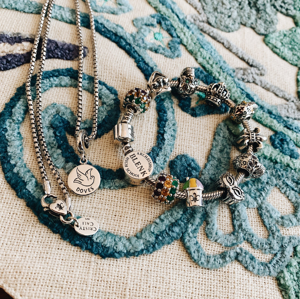 Archbishop Blenk High School Dangle Couture Charm