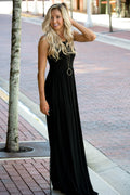 Classic Black Maxi Dress Shop Simply Me Boutique Shop SMB