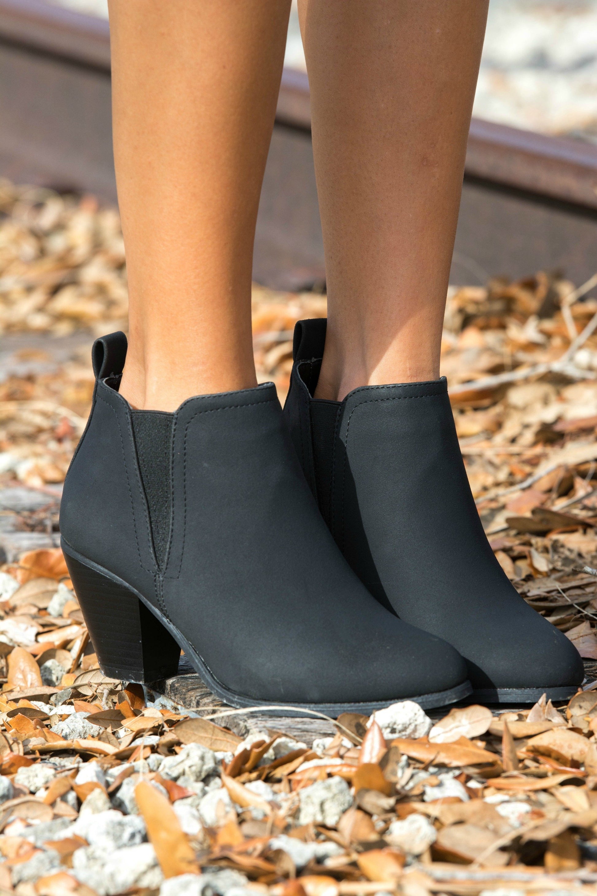 No Regrets Taupe Booties Shop Simply Me Boutique Shop SMB