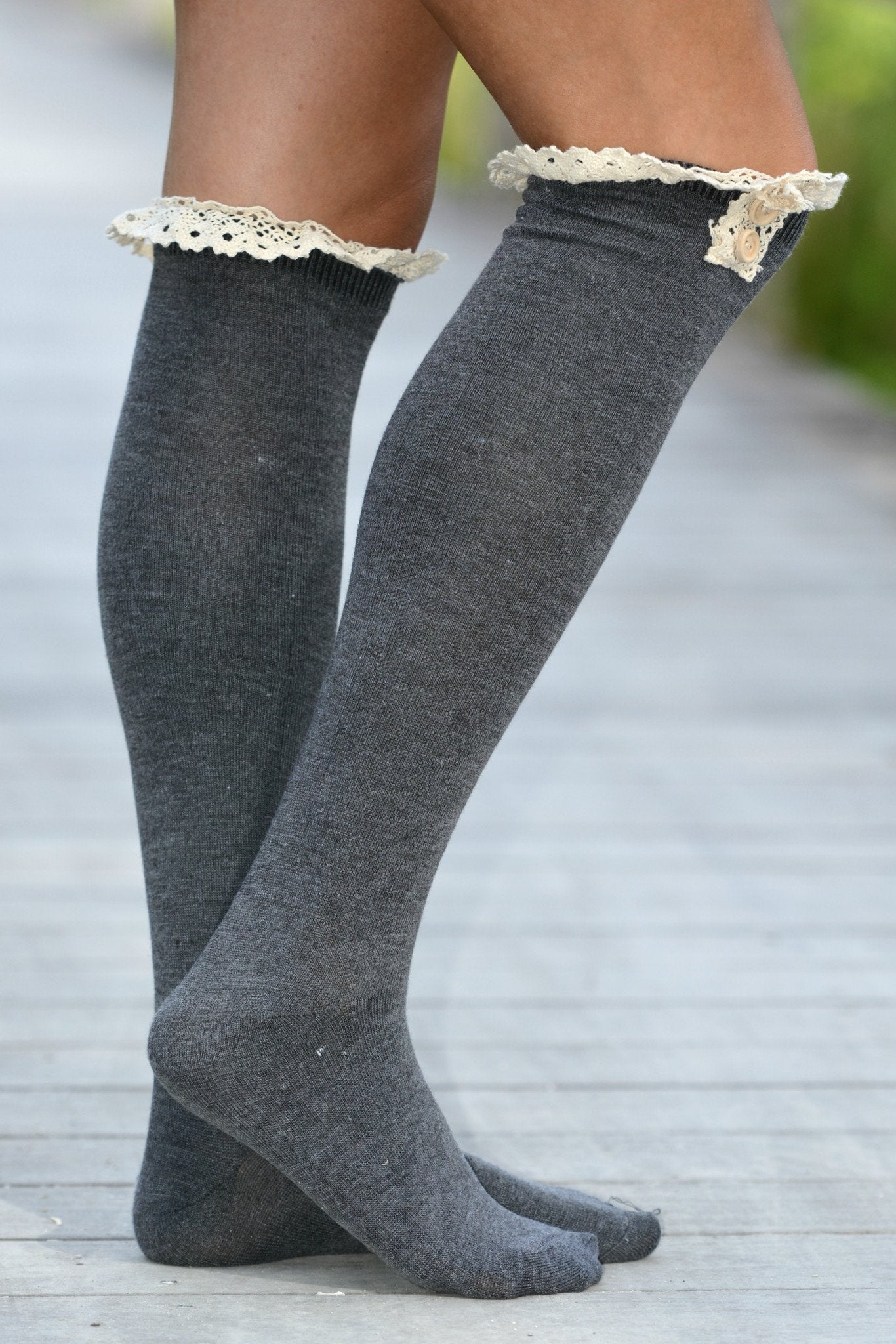 Better in Boots Ruffled Button Boot Socks Shop Simply Me 