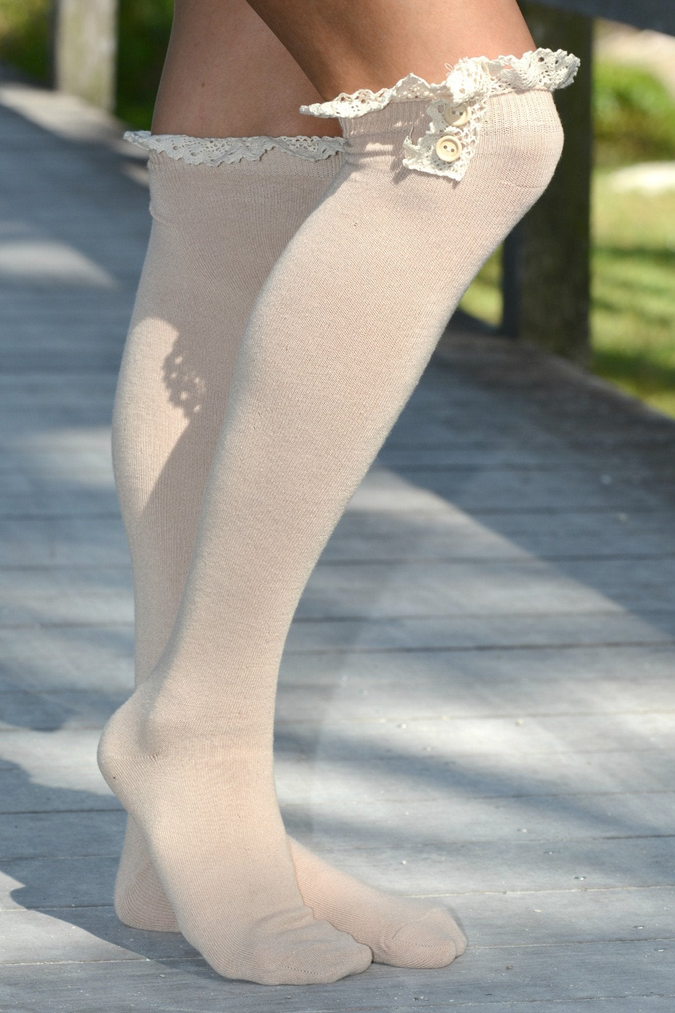 Better in Boots Ruffled Button Boot Socks Shop Simply Me 