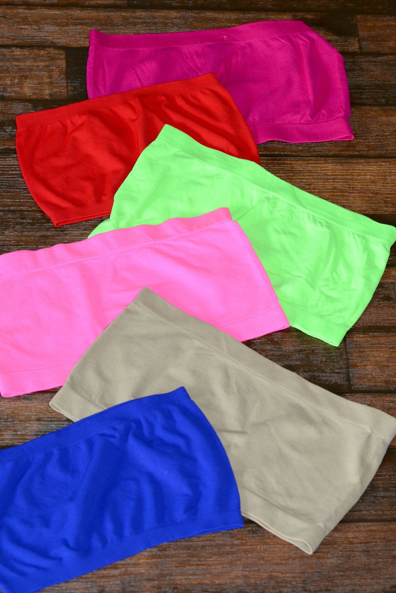 SOLID BANDEAU BRA TOPS Shop Simply Me Boutique