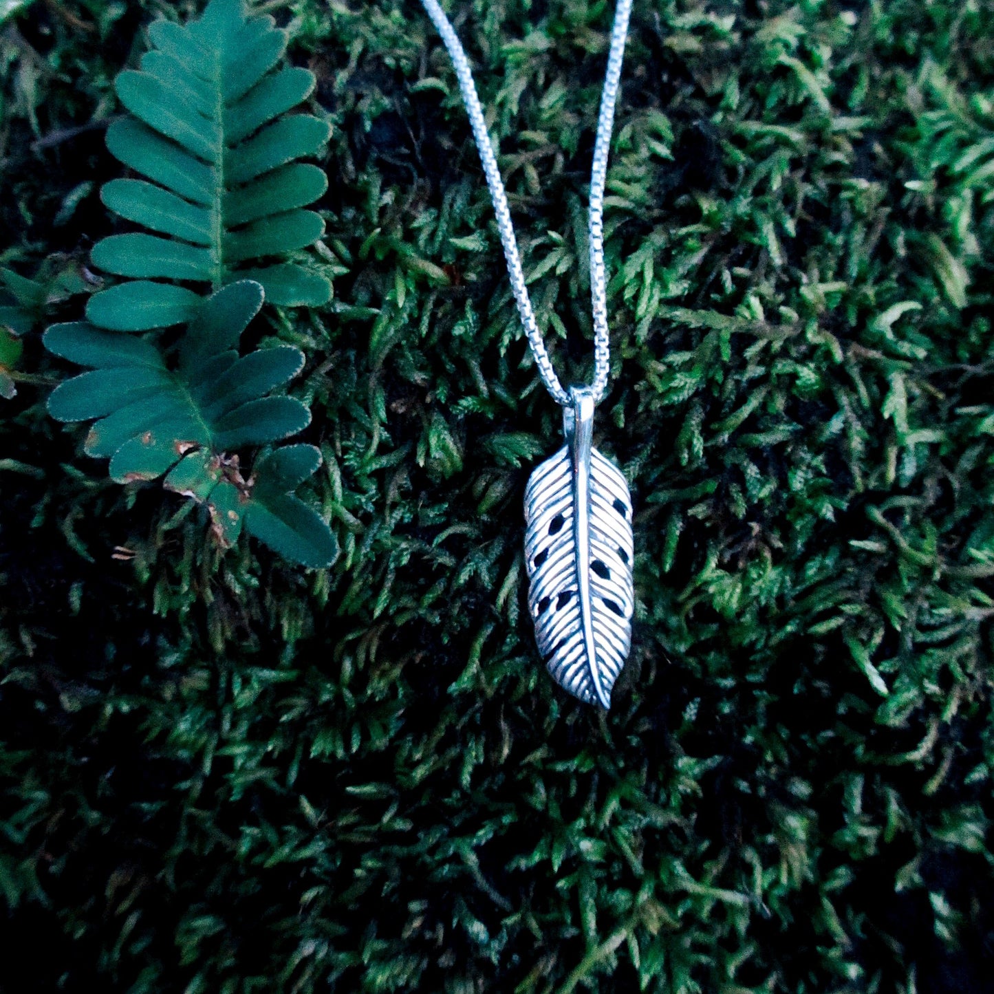 Banana Leaf Pendant