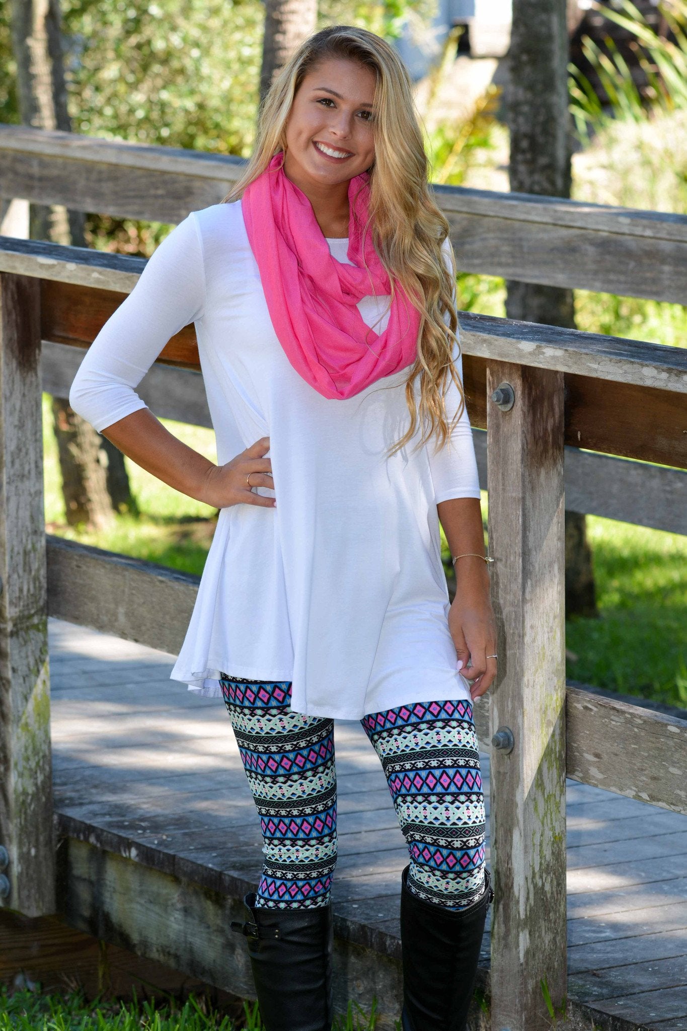 My Everything white Tunic Dress Shop Simply Me Boutique Shop SMB