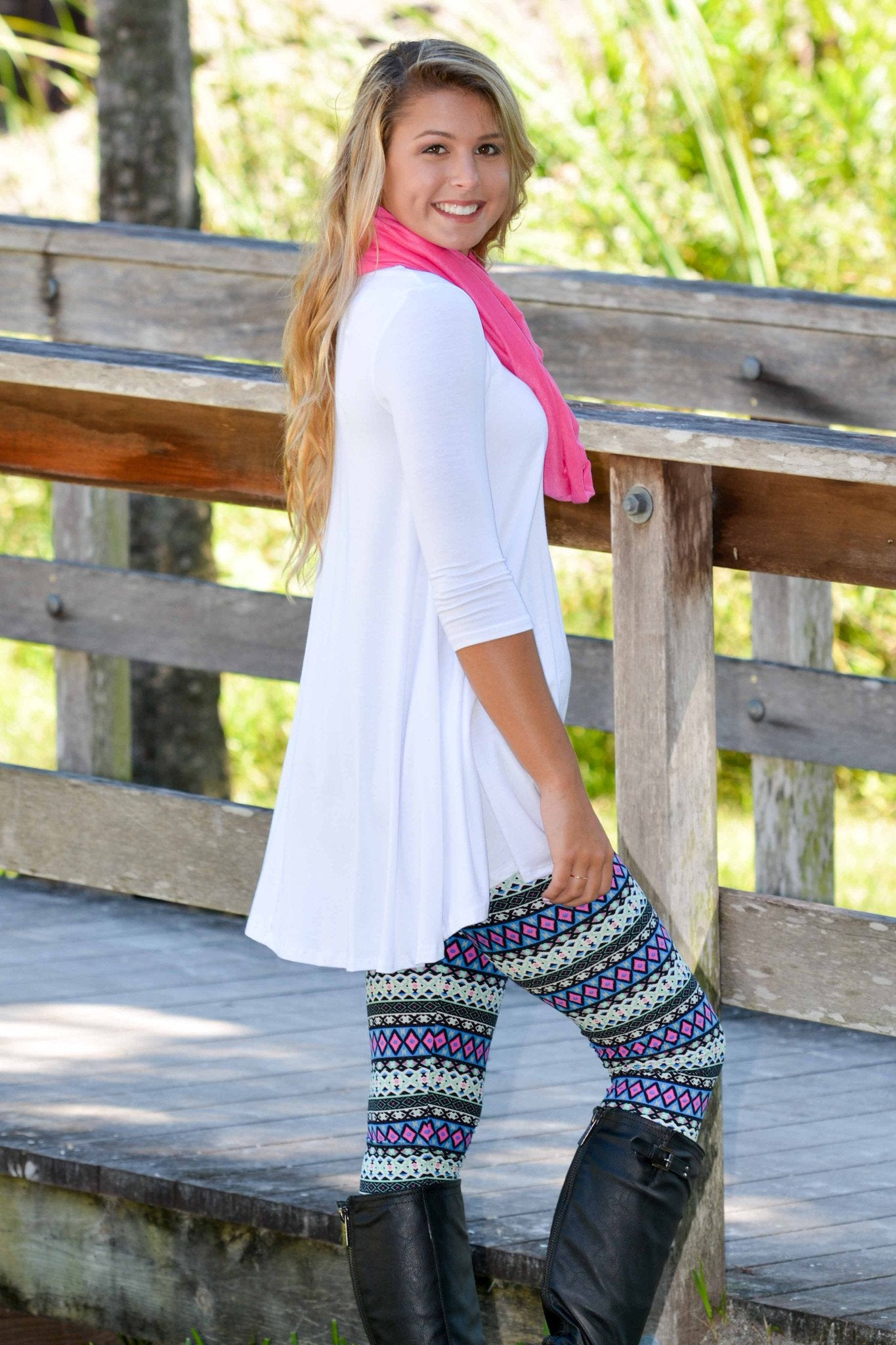 My Everything white Tunic Dress Shop Simply Me Boutique Shop SMB