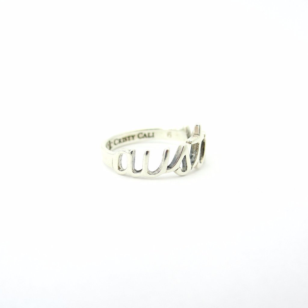 Austin Script Ring