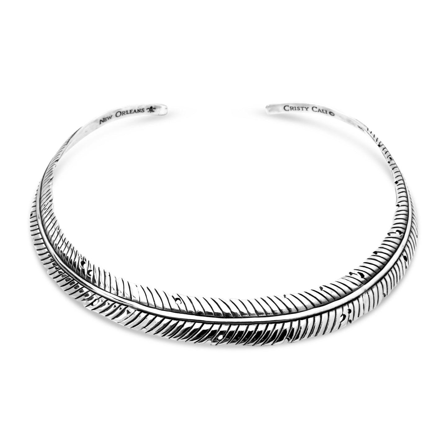 Banana Leaf Choker Necklace