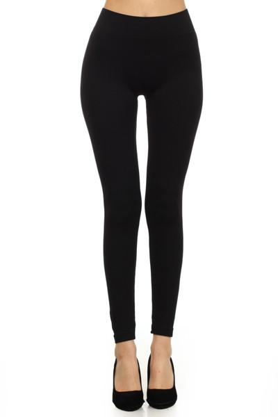 Black Solid Leggings Shop Simply Me Boutique Shop SMB